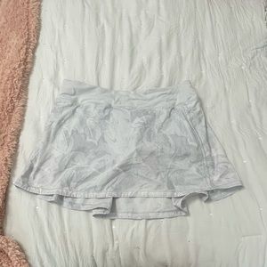 Grey Patterned Lululemon Skirt